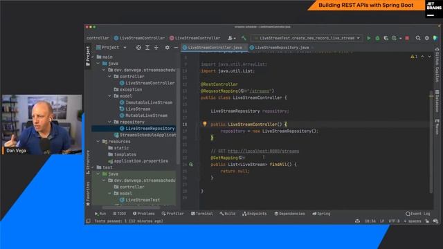 Building REST APIs with Spring Boot смотреть онлайн