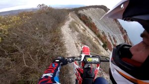 Анапа по краю обрыва на мотоцикле! Эндуро Анапа