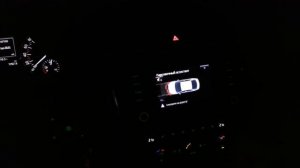 Необычный глюк парктроника на Skoda Octavia A7