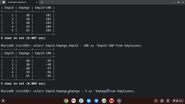 MySQL Operators in Hindi | Arithmetic Operators in MySQL | Talat Waheed
