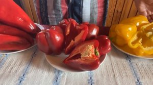 Дегустация перца сладкого/ Моё мнение о вкусе выросших у меня перцев