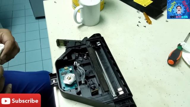 How to clean Laser unit in canon imagerunner 2420 machine |Daily new solutions | смотреть онлайн