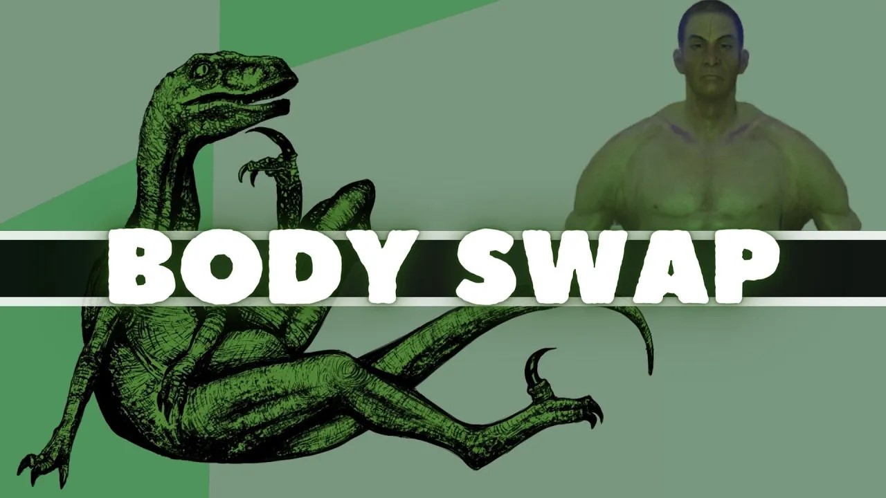 Fallout4: Мод "Body swap" и рептилоиды!