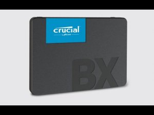 Crucial BX 500 120gb распаковка и несколько тестов