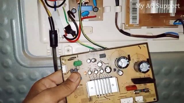 Samsung Digital Inverter Twin Cooling Inverter Card Short And Dead Compressor not Working смотреть онлайн