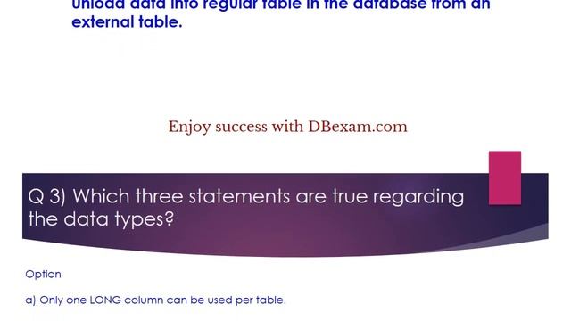 Oracle Database SQL 1Z0-071 Certification: Latest Sample Questions and Answer смотреть онлайн