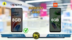 OPPO A79 5G vs REDMI NOTE 12 5G Which one is better?