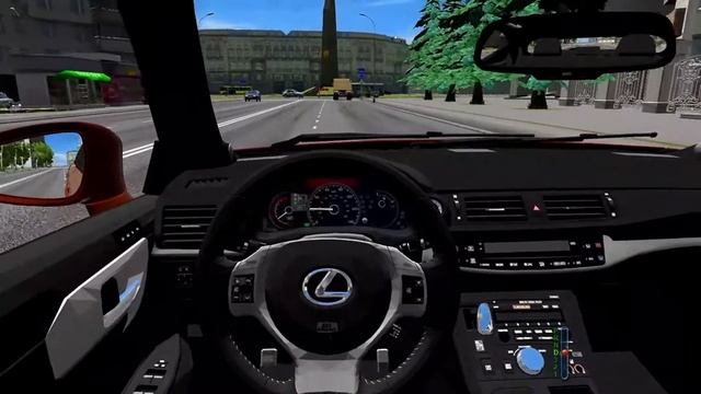 [ City Car Driving ] Lexus CT 200H - Steering Wheel GAMEPLAY смотреть онлайн