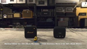 Marshall Willen  vs  Tribit Stormbox Micro 2