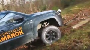 VW-Amarok Body-Lift & tuned..! Test in Action