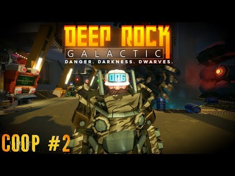 Пивные танцы Deep Rock Galactic прохождение кооператив стрим запись часть #2