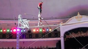 Цирк, канатоходцы. ОФИГЕТЬ!