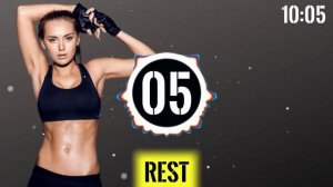 HIIT Workout Timer With Music // 40/20 HIIT Timer // 20 Minutes Workout