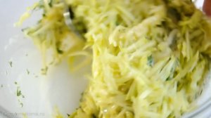 Оладьи из кабачков. Готовим дома