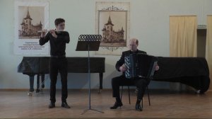 Д. Уильямс - В. Семенов "Незабвенное", транскрипция для баяна и флейты В. Бондаренко.