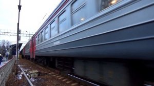 "Старейшая ЭРка на МЖД!" Электропоезд ЭР2-1338 сообщением "Каланчёвская -  Тула 1 Курская" (МЦД-2)