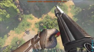 Прохождение босса багом на лост исланд арк | Король динопитеков на оф сервере Lost Island