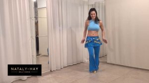 Online Belly Dance with Nataly Hay - YA TAB TAB Choreography רקדנית בטן נטלי חי