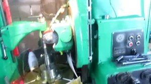 Станок 5д32. Нарезание косозубой вал-шестерни М=2,5 . Z=11. Угол наклона=19°  (2021год)