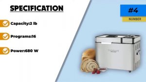 ?Top 5: Best Horizontal Bread Machines In 2023 ? [ Best Bread Machine For Beginners ]