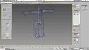 Простейший риггинг и скиннинг персонажа  3dsmax