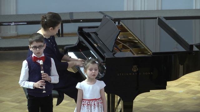 Александр и Мария Сонкины — Е. Крылатов «Ласточка», Б. Заходер «Никто» — Детишник 08.03.2021 смотреть онлайн