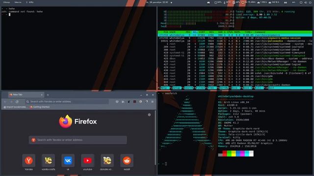 Тайлинг в GNOME 41 с Pop Shell смотреть онлайн
