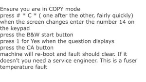 SHARP H3-00 Error