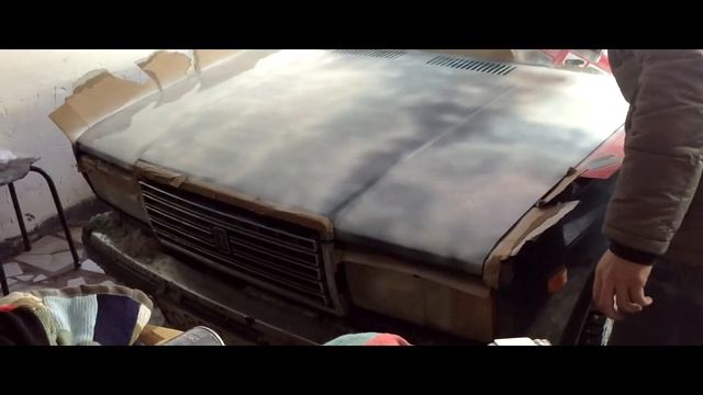 ПОКРАСКА ЖИГИ ЗА 300 РУБЛЕЙ #БОЕВАЯ КЛАССИКА ВАЗ 2107