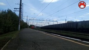 Гуляем по станции Пермь-Сортировочная Катаемся на Электричке Смотрим Поезда