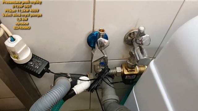 Profi myčka D120P DGT, profi myčka nádobí D120 DGT, myčka talířů, myčka gastronádob, profi kuchyně смотреть онлайн