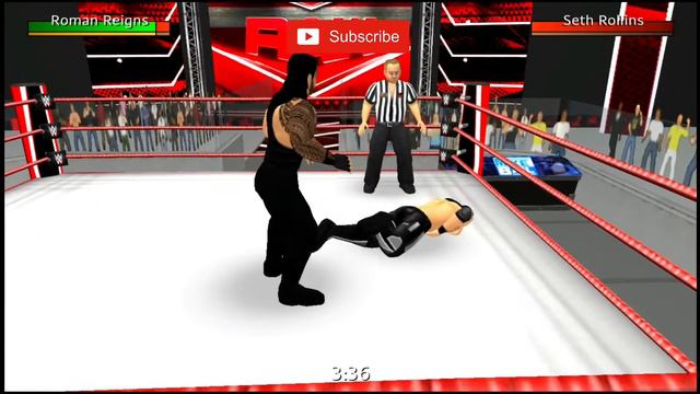 Full Match - Roman Reigns Vs  Seth Rollins WWE World Heavyweight Championship Match