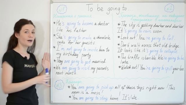 Конструкция to be going to. смотреть онлайн