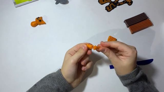 ЛЕПИМ БЕЛОЧКУ ИЗ ПЛАСТИЛИНА | КАНАЛ ЛЕПИМ С САШЕЙ (HD) смотреть онлайн