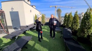 Открытая терраса ЖК "Адрес счастья" от Застройщика "Русская Европа" в Калининграде