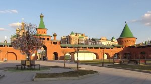 Царевококшайский Кремль в Йошкар-Ола апрель 2023 года