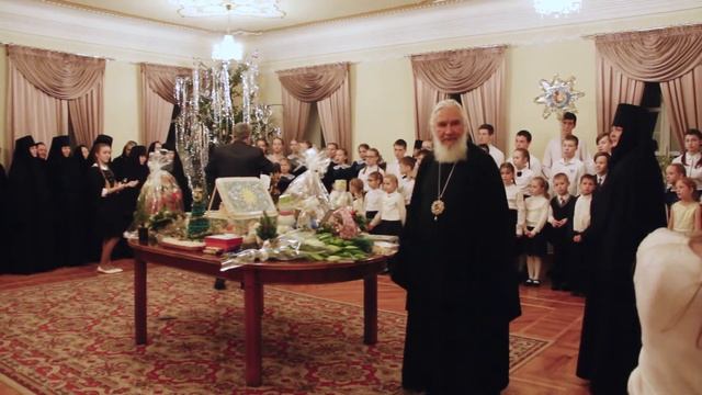 Рождественские колядки воскресной школы у Митрополита Климента. 2020г. смотреть онлайн