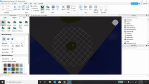 How to Create Flat Terrain on a Baseplate in Roblox Studio