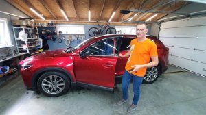 Mazda CX-9, StarLine S96v2, + R6 и замок капота