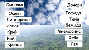 Как появился МИР и БОГИ (Уран, Кронос, Зевс) / Мифы Древней Греции