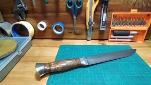 Казачий засапожный нож ручной работы "Пластун"