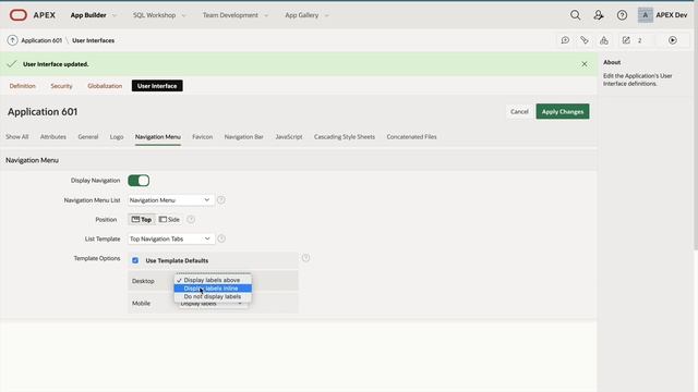 Intro to Navigation Menus in Oracle APEX смотреть онлайн