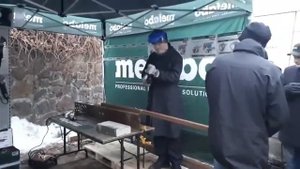 Тест болгарки METABO с муфтой безопасности