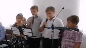 Кончилось лето, и осень пришла/дети Савченко/ г.Горячий Ключ ОЦХВЕ/Христианские детские песни 2021.