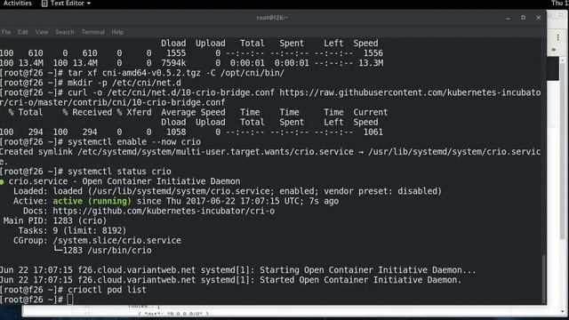Kubernetes Tutorials | Install and Kubernetes running with cri-o -Container runtimes | cloudlearnhu