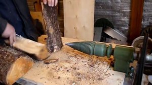 Дровокол - конус бензиновый