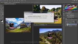 #66 Linked and Embedded smart objects in adobe Photoshop