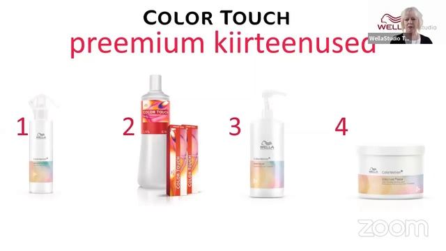 LIVE WELLA PROFESSIONALS TRENDIKAD juuste toonimised BLONDIDELE PÜSIVÄRVIGA COLOR TOUCH смотреть онлайн