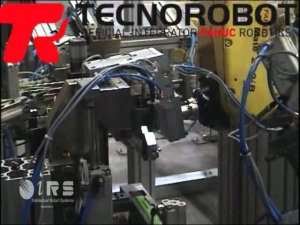 TECNOROBOT. Роботизированная линия по производству направляющих