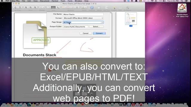 Convert PDF to Excel or ANYTHING else on the Mac смотреть онлайн